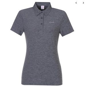 Womens Large JDX Golf short sleeve polo in Melange Gray